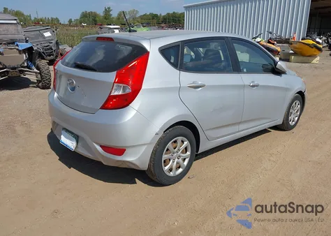 2014 Hyundai Accent Gs from USA, damaged, VIN KMHCT5AE1EU166289
